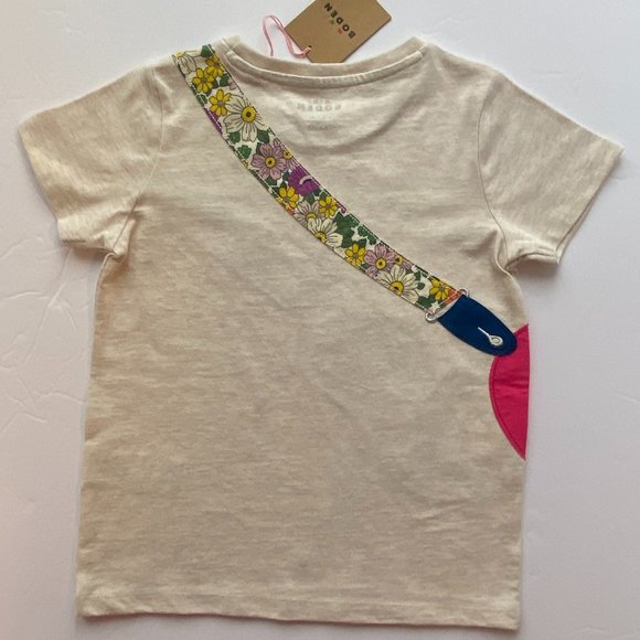 NWT Mini Boden SWIFTIE Pink Guitar T-Shirt 6/7 - Picture 4 of 7